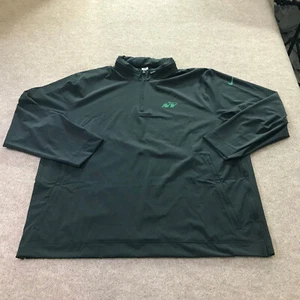 New York Jets GM Joe Douglas Team Issue Jacket Mens 3XL NFL Hoodie Quarter ZIP - Picture 1 of 18