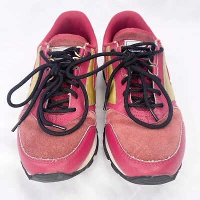 Zapatillas deportivas Brooks Heritage vintage de gamuza dorada rosa zapatos para mujer talla 7,5 retro Foto 1 de 4