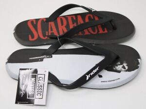 Rider SCARFACE Classic Movies Collab Sandals RIDER Flip Flops Men's 13 HTF