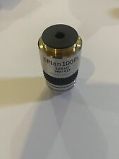 Olympus Microscope Lens Splan 100PL 1.25 Oil 160/0.17