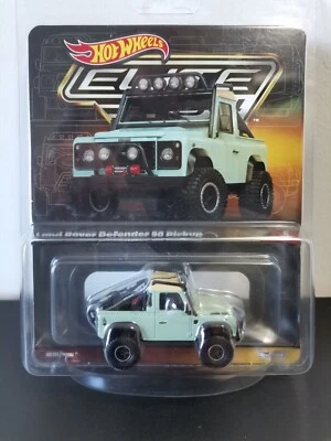 HOT WHEELS ELITE 64 LAND ROVER DEFENDER 90 PICKUP - Immagine 1 di 4