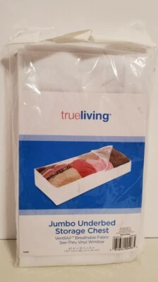 Jumbo Under Bed Storage Chest 42" x 18" x 6" - Image 1 of 3