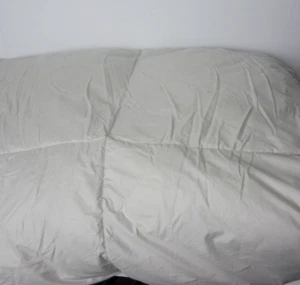 Ikea Mysa Frost 100% Duck Down Twin Size Comforter Duvet Filler Cotton 64" x 86" - Picture 1 of 6