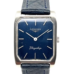 Longines Flagship 4026 sehr seltene Rectangular Dresswatch Kal. L847.3 aus 1974 - Imagen 1 de 9