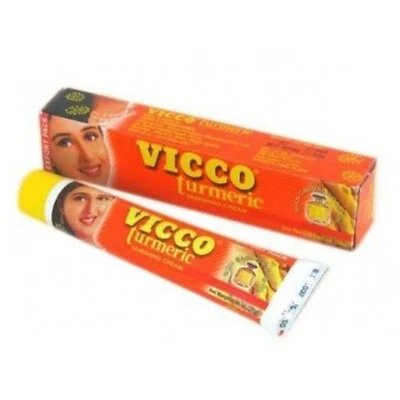 Vicco Turmeric Skin Cream - Ayurvedic Medicine, 15 g Tube - Image 1 of 3