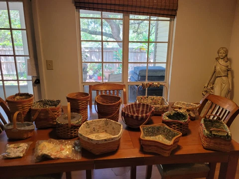 original Longaberger basket blowout! Many available, great condition Cover