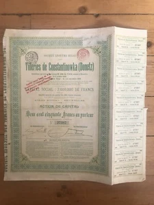 TOLERIES VON CONSTANTINOWKA (BELGIEN RUSSLAND) - Bild 1 von 1