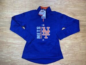 Majestic New York Mets Sweater Children’s Small Blue Quarter Zip Sweater NWT