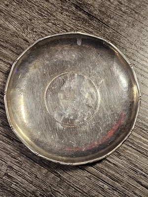 Dólar de plata del Imperio de China 1911 dragón Y-31 LM-37 plato esterlina bandeja de cenizas cuenco Foto 1 de 4