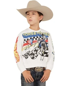 Wrangler® x Hot Wheels™ Boys' Rodeo Crew Neck Sweatshirt - 112354279 - Picture 1 of 9