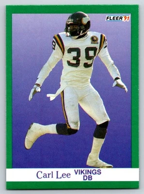 1991 Fleer - Carl Lee #285 - Image 1 of 2