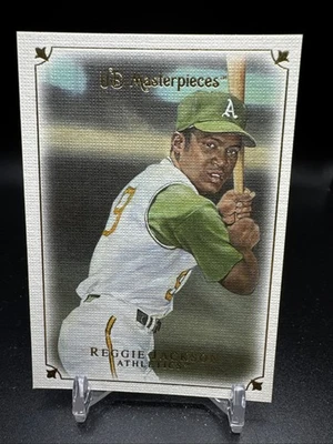 2007 Upper Deck Masterpieces #89 Reggie Jackson - Image 1 of 2