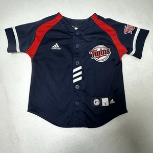 Minnesota Twins Joe Mauer Jersey Made By Adidas Youth Small - Picture 1 of 8