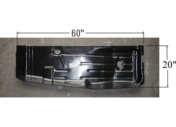 Sartén de piso lateral del conductor Sherman 695-46L longitud completa para Camaro Firebird Foto 1 de 1