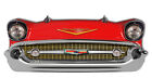 PANNEAU STYLE VINTAGE Rouge Avant Chevrolet 24,5 X 10