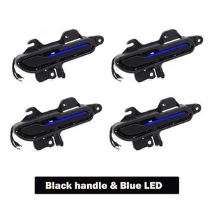 Fit For Tesla Model 3 Electric Auto Presenting Door Handles Handlebar with LED - Bild 1 von 5