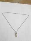 vintage sterling silver necklace Hart pendant