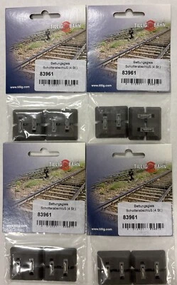 Tillig Bahn 83961 Bettungsgleis Schotterabschlul (4 St.) 🆕 Lot Of 4 - Image 1 of 4