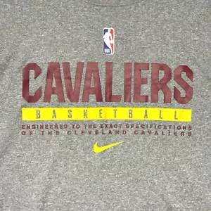 CLEVELAND CAVALIERS Nike Men's Tshirt Size 3X 3XL Tee Athletic Grey Short Sleeve - Picture 1 of 16