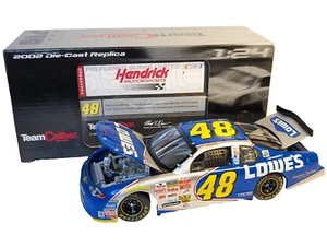 TEAM CALIBER JIMMIE JOHNSON #48 LOWE'S 2002 MONTE CARLO 1:24 DIE CAST LE - Picture 1 of 16