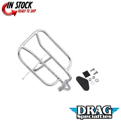 Хромированная багажная полка Drag Specialties DS-720114 для Harley Sportster 94-22 - Изображение 1 из 3