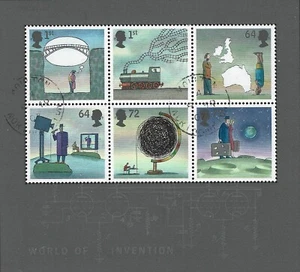 2007 Sg MS2727 World of Invention (2nd issue) Ordinary Gum Fine Used - Picture 1 of 2