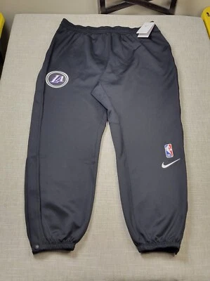 NIKE Los Angeles Lakers Tearaway Jogger Pants 2XL Men Black Purple City Edition  - Image 1 of 4
