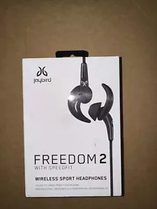 Jaybird FREEDOM 2 Wireless Bluetooth Sport Headphones Black READ DESCRIPTION - Picture 1 of 2