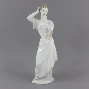 Figura de porcelana Rosenthal dama con espejo diseño Lore Friedrich-Gronau 31 cm - Imagen 1 de 22