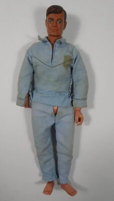 MARX TOYS VINTAGE 1973 THE LONE RANGER GABRIEL FIGURA DE AÇÃO PERNA QUEBRADA SEM MÃO R - Imagem 1 de 4