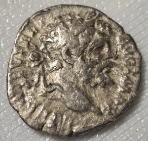 Ancient Roman Imperial Septimius Severus and Annona Silver Denarius 197-198 AD - Picture 1 of 6