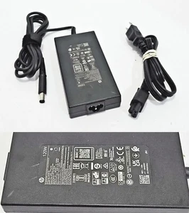 Genuine OEM HP 120W AC Adapter 19.5V 6.15A Charger TPN-LA18 TPN-DA19 TPN-CA19 - Picture 1 of 5