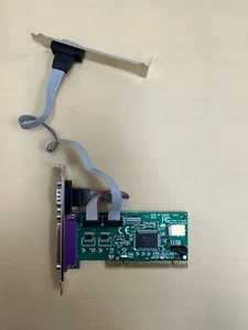 PCI2S1P StarTech PCI to Serial Parallel Port Combo Card Genuine - Afbeelding 1 van 5