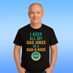 Father's Day Shirt Cool Dad T-Shirt Gift for Dad Funny Father's Day Tee Best Dad - Picture 1 of 13