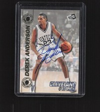 1997 Press Pass Double Threat Auto Derek Anderson Rookie