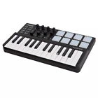 Worlde Panda MIDI Controller Portable Mini keyboard 25-Key USB Drum Pad NEW O0N7