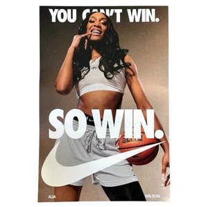 NIKE A’ONE You Can't Win So Win A'ja Wilson #22 WNBA Las Vegas Aces Basketball - Picture 1 of 1