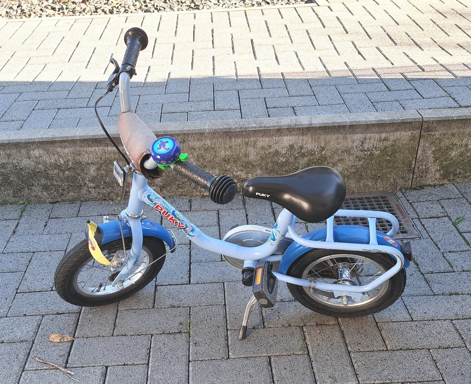 Kinderfahrrad Puky blau 12" - Bild 1 von 1