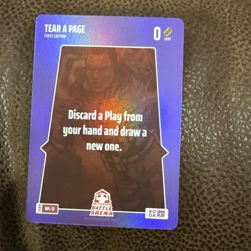 2024 Bo Jackson Battle Arena ALPHA BONUS PLAY BPL-12 Tear A Page SSP 0 Hotdogs