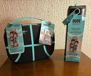 Kinder/Jungen 2 Teile Dude Perfect Brotdose & Trinkflasche mit gratis NOGGZ  - Bild 1 von 9