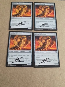 Inspector de Fundición X1 Firmado por Jason Engle Magic the Gathering - Imagen 1 de 1