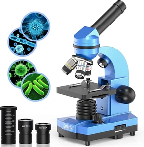 Microscope for Kids Beginners Children Student, 40X- 1000X Compound Microscopes - Picture 1 of 12