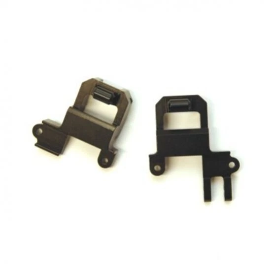 Black Alloy HD Front Shock Towers/Panhard Mount fits Traxxas TRX-4 TRX4 8216FBK - Image 1 of 1
