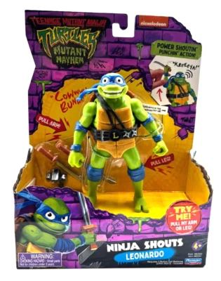 Teenage Mutant Ninja Turtles Mutant Mayhem - LEONARDO Ninja Shout Nickelodeon Foto 1 de 3