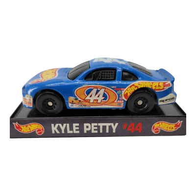 Hot Wheels Kyle Petty #44 Blue NASCAR Diecast Car McDonalds Promo 1998 - Image 1 of 4
