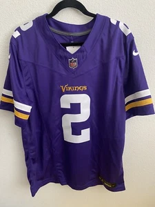 Nike Vapor Limited Justin Jefferson Error #2 Vikings Purple Jersey Size Med NWT - Picture 1 of 5