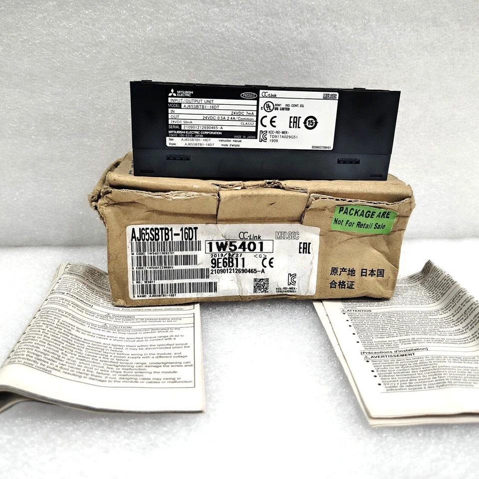 Mitsubishi AJ65SBTB1-16DT Compact Type Remote I/O Unit AJ65SBTB116DT - Image 1 of 4