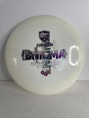 Misprint Discmania Enigma Neo Misprint 168g White Disc Purple And Silver Foil - Image 1 of 4