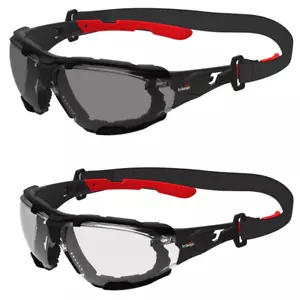 Lunettes de sécurité Traega Seto F+ Elite Premium + mousse et sangle anti-buée anti-rayures - Photo 1 sur 20