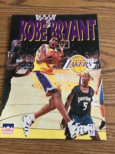 Vintage Starline 1998 Kobe Bryant Los Angeles Lakers Pocket Folder 